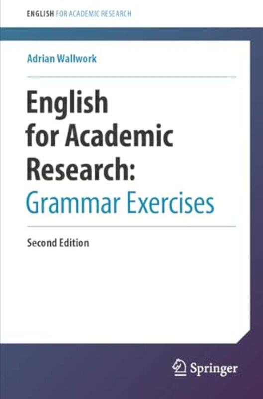 

English for Academic Research Grammar Exercises by Ibrahim NatalwalaAmmar Natalwala-Paperback