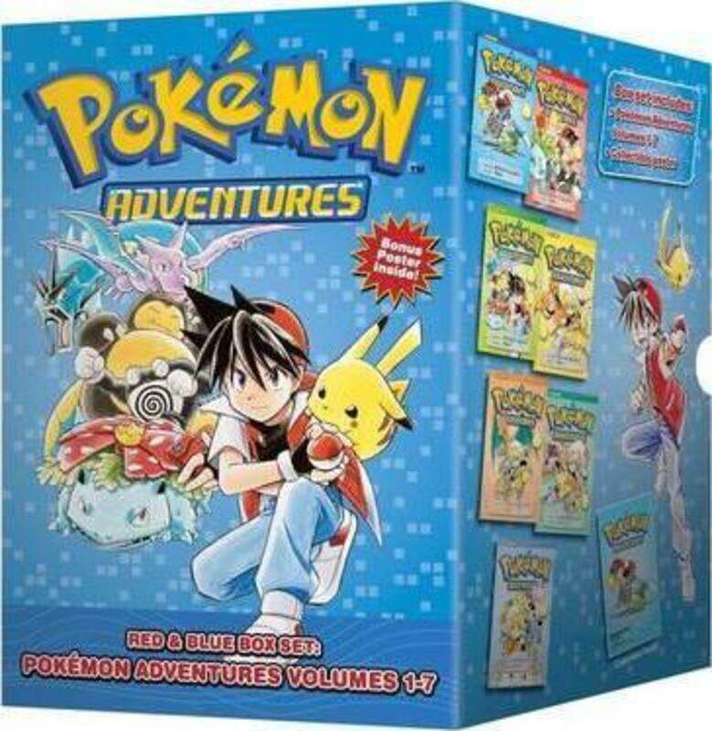 

Pokemon Adventures Red & Blue Box Set (Set Includes Vols. 1-7), Paperback Book, By: Hidenori Kusaka