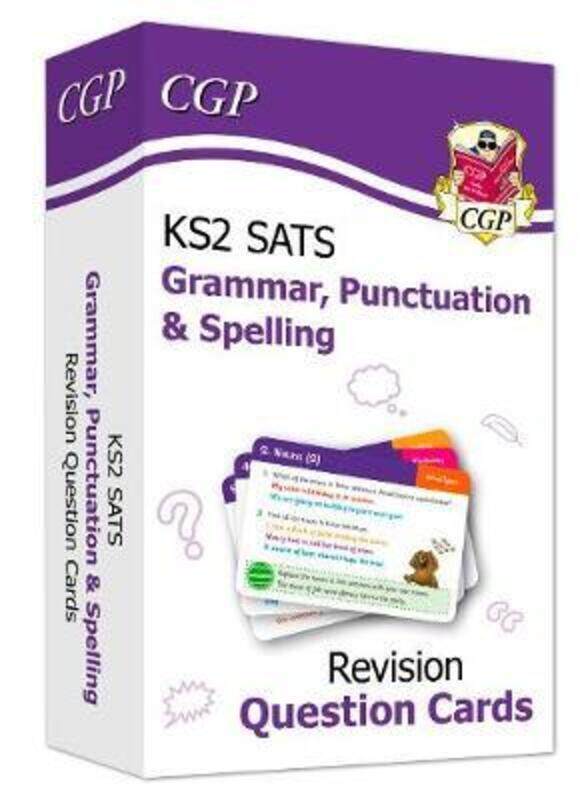 

New KS2 English SATS Revision Question Cards: Grammar, Punctuation & Spelling (for the 2022 tests)