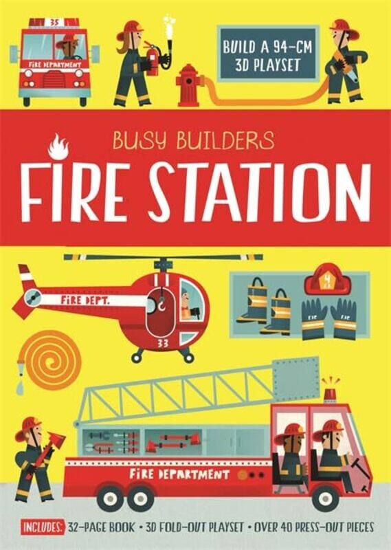 

Busy Builders Fire Station by Irvin University of North Carolina Charlotte Tucker-Hardcover