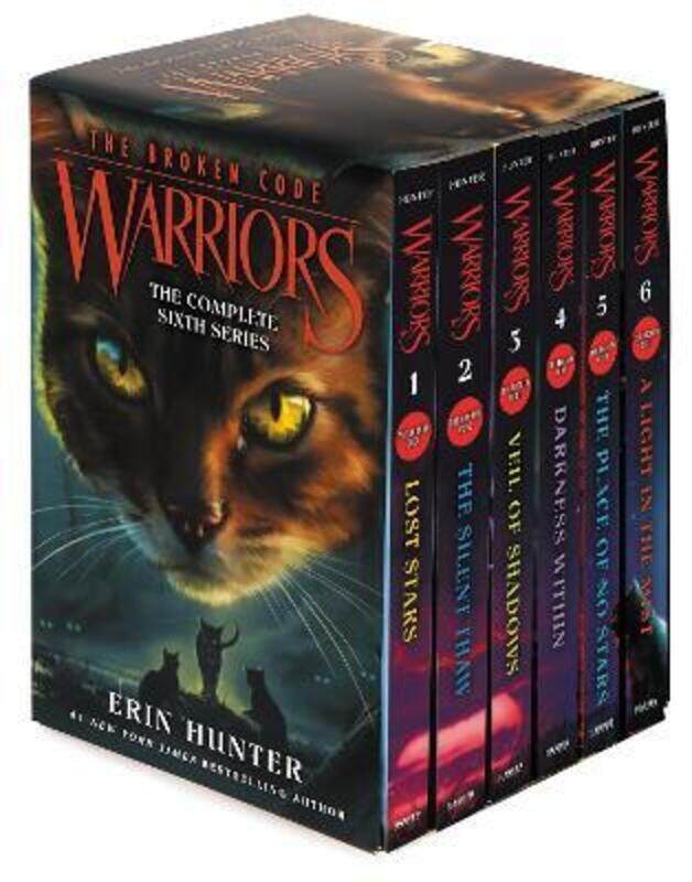 

Warriors: The Broken Code 6-Book Box Set,Paperback, By:Hunter, Erin