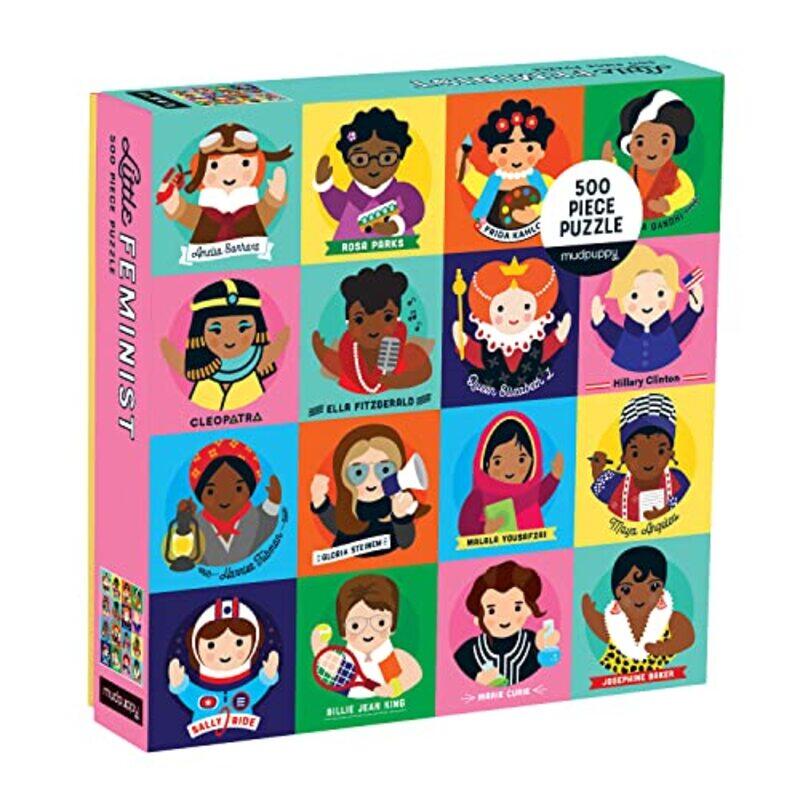 

Little Feminist 500 Piece Family Puzzle By Galison - Hardcover