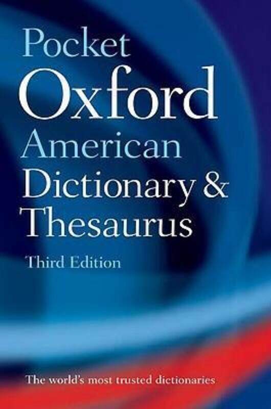 

Pocket Oxford American Dictionary and Thesaurus.paperback,By :Dictionary, Oxford