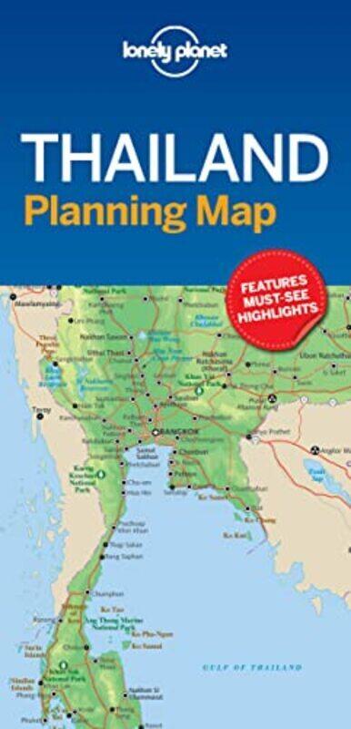 

Lonely Planet Thailand Planning Map,Paperback,By:Lonely Planet