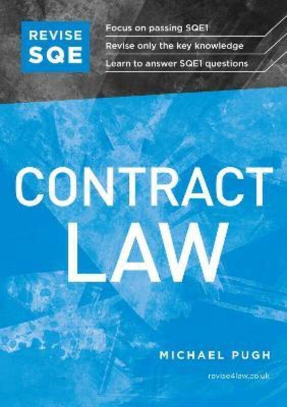 

Revise SQE Contract Law: SQE1 Revision Guide.paperback,By :Pugh, Michael