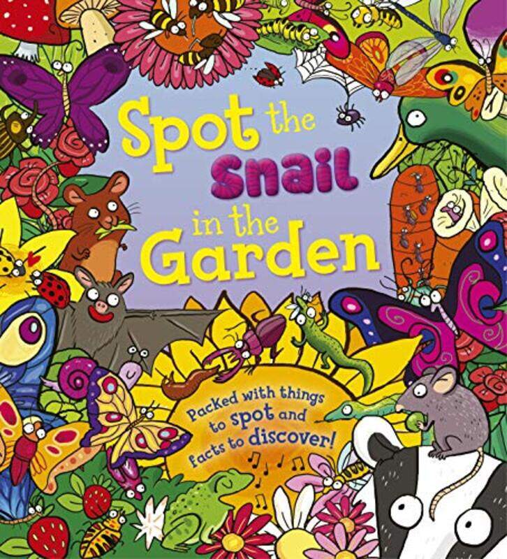 

Spot the Snail in the Garden by Kirsty Holmes-Paperback