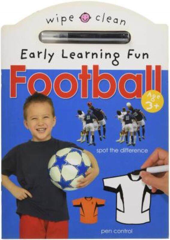 

Football (Wipe Clean Early Learning Fun),Paperback,ByRoger Priddy