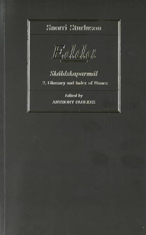 

Edda Skaldskaparmal by Snorri Sturluson-Paperback