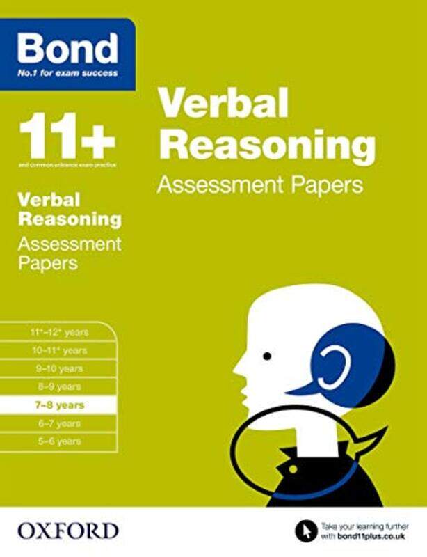 

Bond 11 Verbal Reasoning Assessment Papers by Shehla Imtiaz-UmerJohn University of Nottingham UK Frain-Paperback