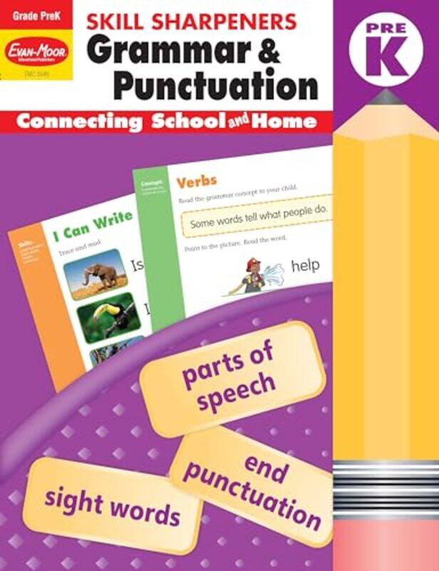 

Skill Sharpeners Grammar And Punctuation By Prek - Paperback