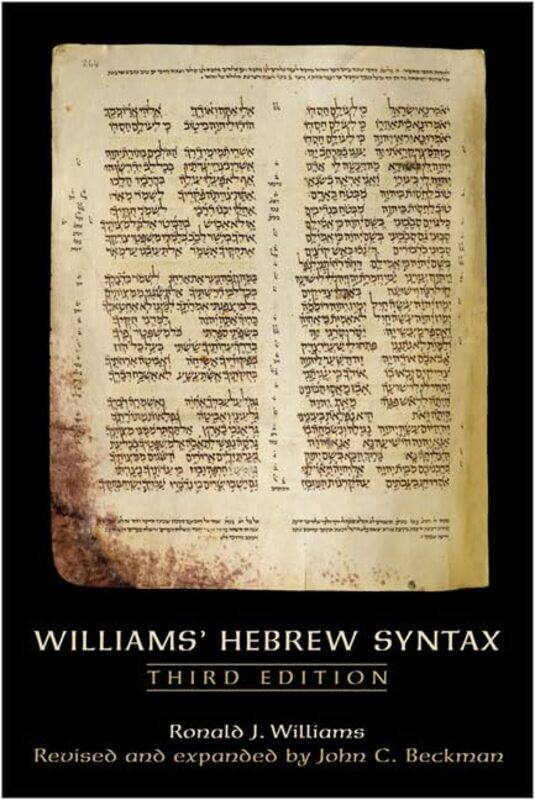 

Williams Hebrew Syntax Third Edition-Paperback