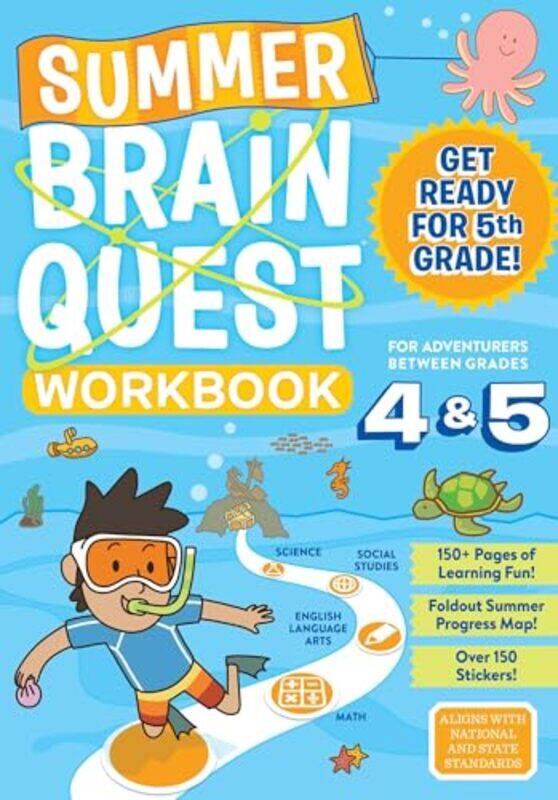 

Summer Brain Quest Between Grades 4 & 5 by Jess Stockham-Paperback