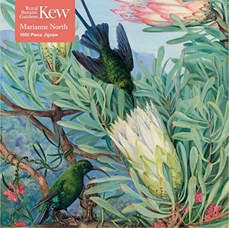 

Adult Jigsaw Puzzle Kew Gardens Marianne North Honeyflowers And Honeysuckers 1000Piece Jigsaw Pu by Flame Tree Studio - Paperback
