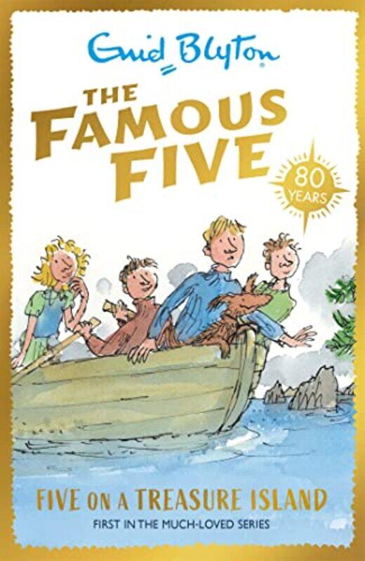 

Famous Five Five On A Treasure Island by Enid Blyton-Paperback