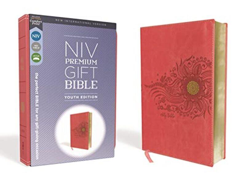 

NIV, Premium Gift Bible, Youth Edition, Leathersoft, Coral, Red Letter, Comfort Print: The Perfect B , Paperback by Zondervan