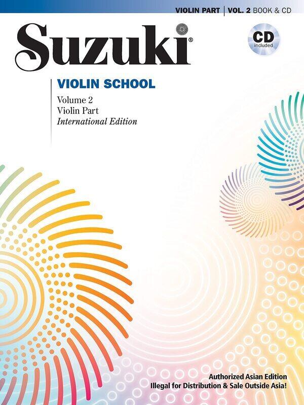 

Suzuki Violin School (Asian Edition), Vol 2: Violin Part, Book & CD