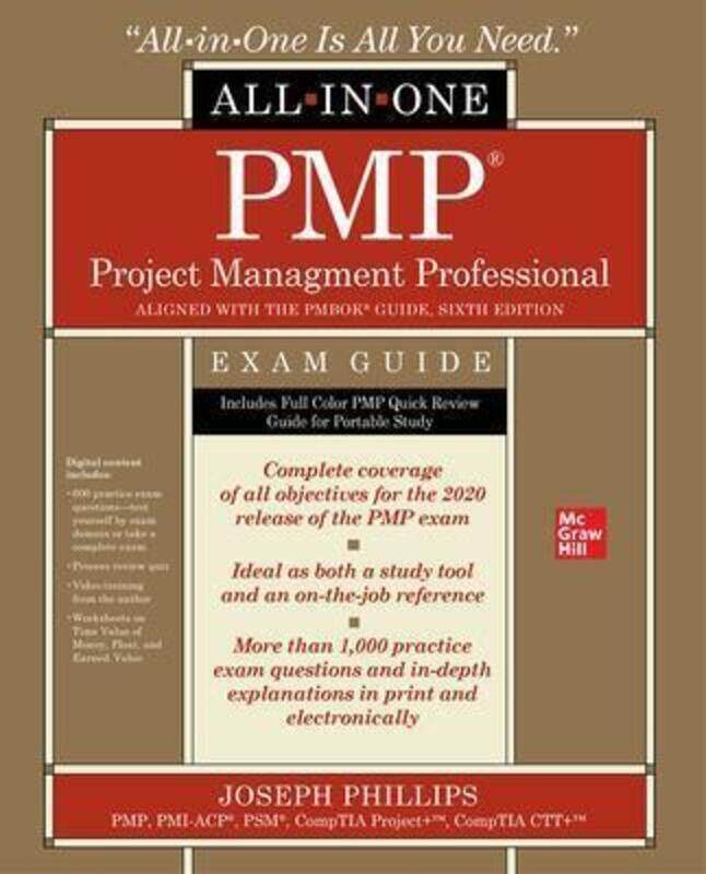 

PMP Project Management Professional All-in-One Exam Guide.paperback,By :Phillips, Joseph