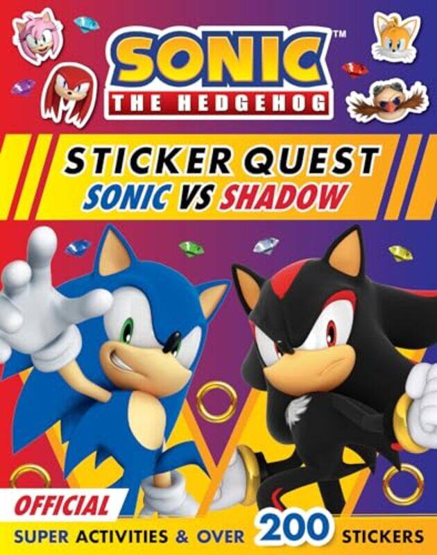 

Sonic The Hedgehog Sticker Quest Sonic Vs Shadow, Paperback by Sonic The Hedgehog