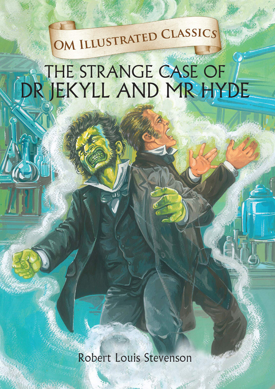 The Strange Case of Dr Jekyll and Mr Hyde-Om Illustrated Classics, Hardcover Book, By: Robert Louis Stevenson
