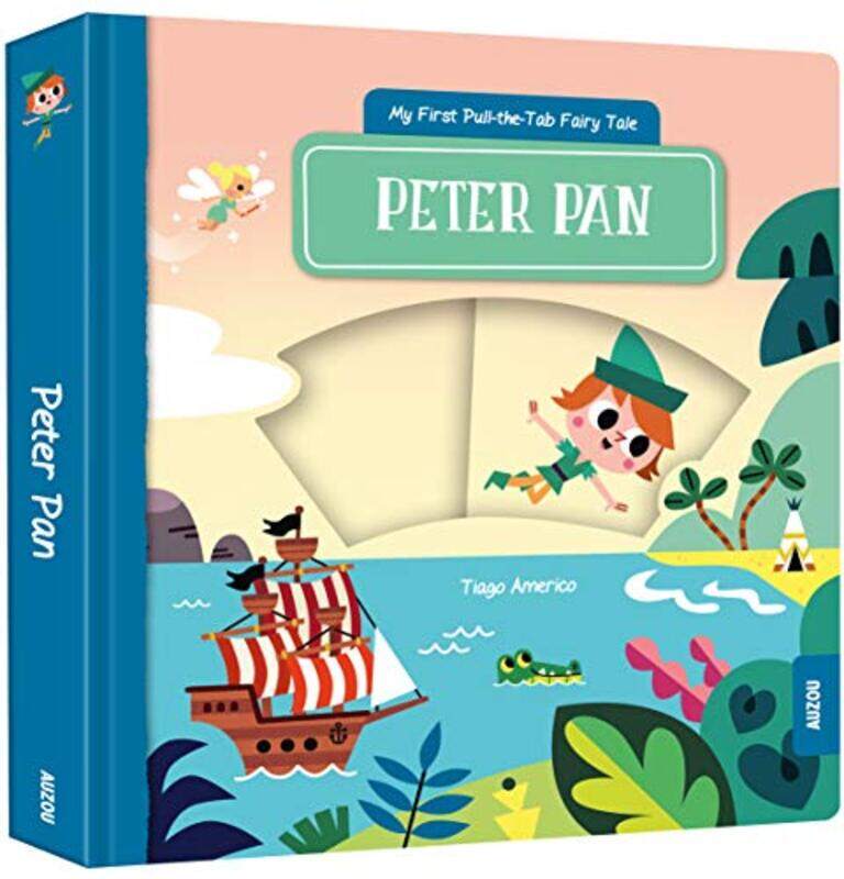 

My First PulltheTab Fairy Tale Peter Pan by Tiago Americo-Paperback