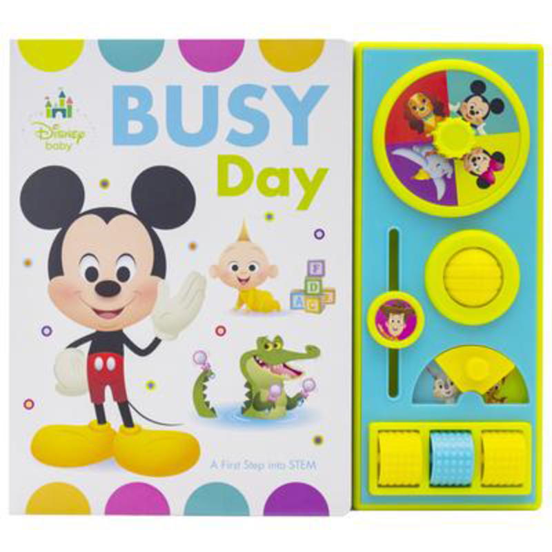 

Disney Baby Busy Baby Book OP, Hardcover Book, By: Pi Kids