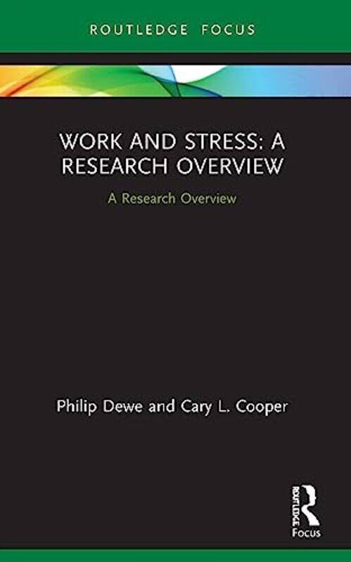 

Work and Stress by Philip DeweCary L University of Manchester, UK Cooper-Paperback