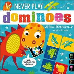 Never Play Dominoes With A Dinosaur By Make Believe Ideas - Paperback