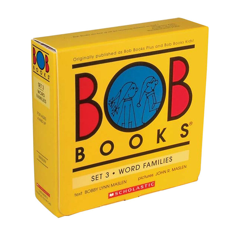 

Bob Books Set 3- Word Families, Paperback Book, By: Bobby Lynn Maslen