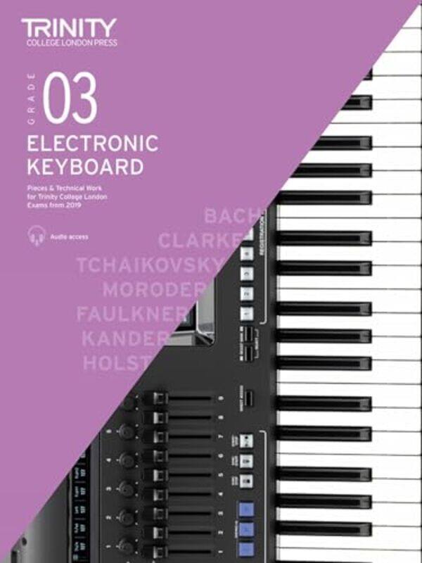 

Electronic Keyboard Exam Pieces and Technical Work 20192022 Grade 3 by Trinity College London Press-Paperback