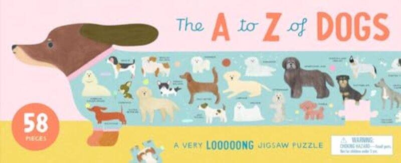 

A-Z Of Dogs 58 Piece Puzzle By By Illustrated - Paperback