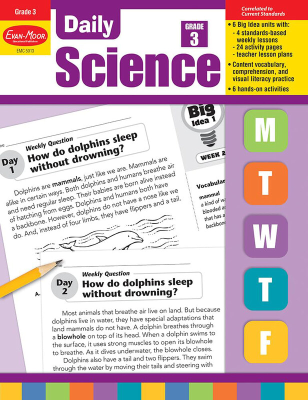 

Daily Science, Grade 3, Paperback Book, By: Evan Moor