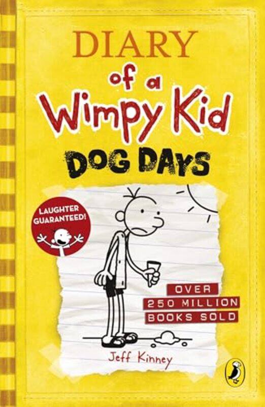 

Diary of a Wimpy Kid Dog Days Book 4 by Jeff Kinney-Paperback