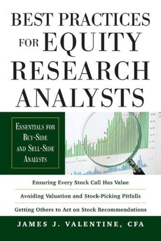 

Best Practices For Equity Research Pb James Valentine Paperback