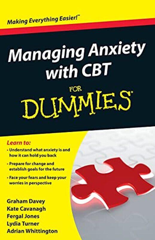 

Managing Anxiety With Cbt For Dummies by Davey, Graham C. Th..Paperback