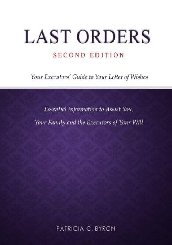 

Last Orders by Gillian Walnes Perry-Paperback