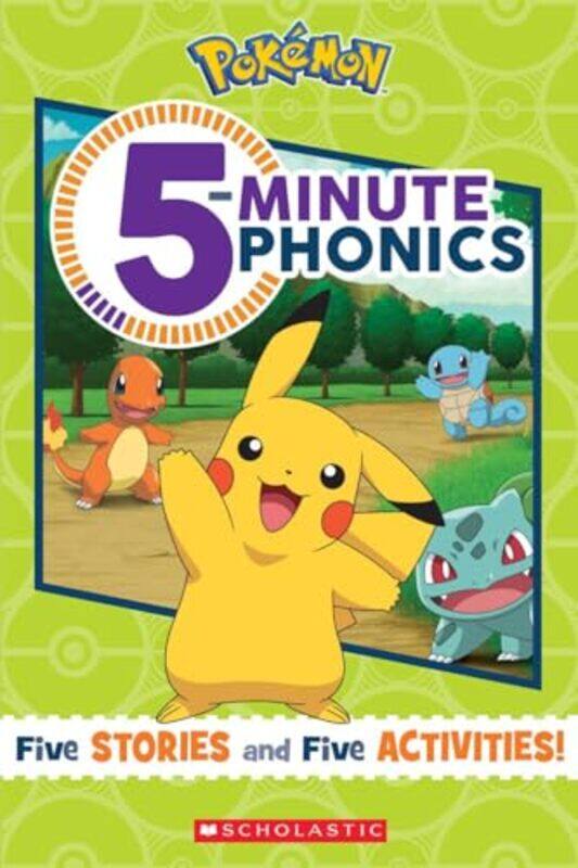 

5 Minute Phonics Pokemon Mti By Scholastic - Paperback