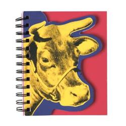 Andy Warhol Cow Layered Journal.paperback,By :Mudpuppy