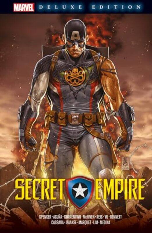 

Marvel Deluxe Edition Secret Empire by Nick SpencerSteve McNivenDaniel Acuna-Hardcover