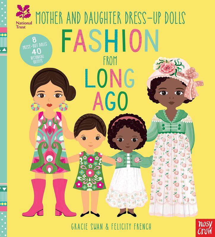 

National Trust: Mother and Daughter Dress-Up Dolls: Fashion From Long Ago, Hardcover Book, By: Gracie Swan