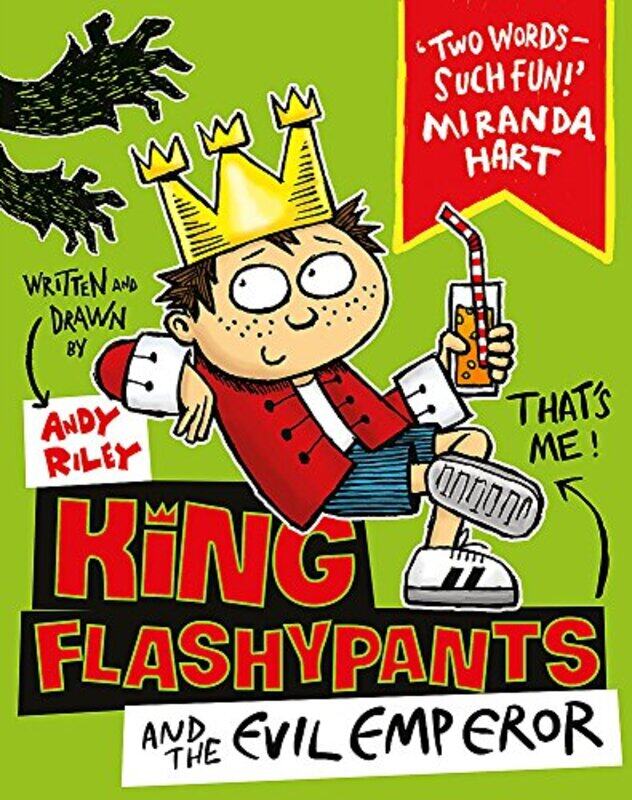 

King Flashypants and the Evil Emperor: Book 1, Paperback Book, By: Andy Riley