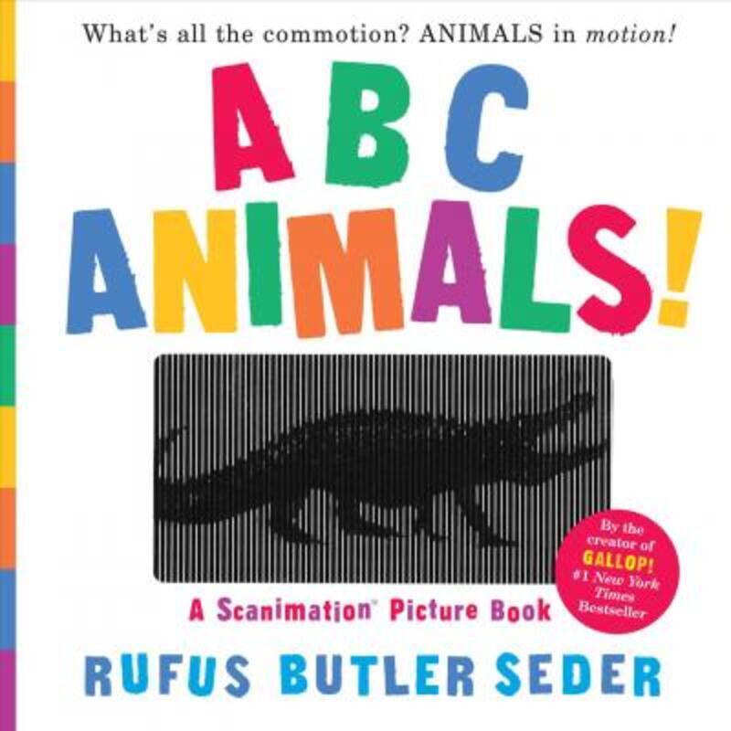 ABC Animals!: A Scanimation Picture Book.Hardcover,By :Seder, Rufus Butler