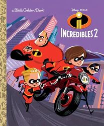 Incredibles 2 Little Golden Book Disney/Pixar Incredibles 2 by Francis, Suzanne - Hashimoto, Satoshi Hardcover