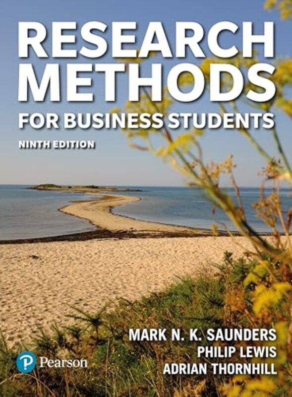 

Research Methods for Business Students by Mark SaundersPhilip LewisAdrian Thornhill-Paperback