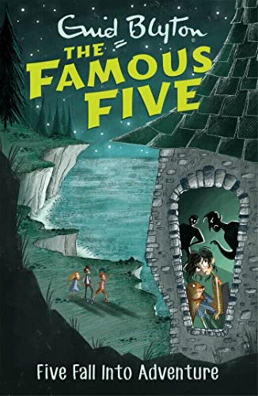 

Famous Five Five Fall Into Adventure by Enid Blyton-Paperback