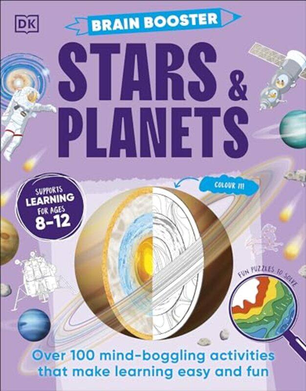 

Brain Booster Stars and Planets by DK -Paperback