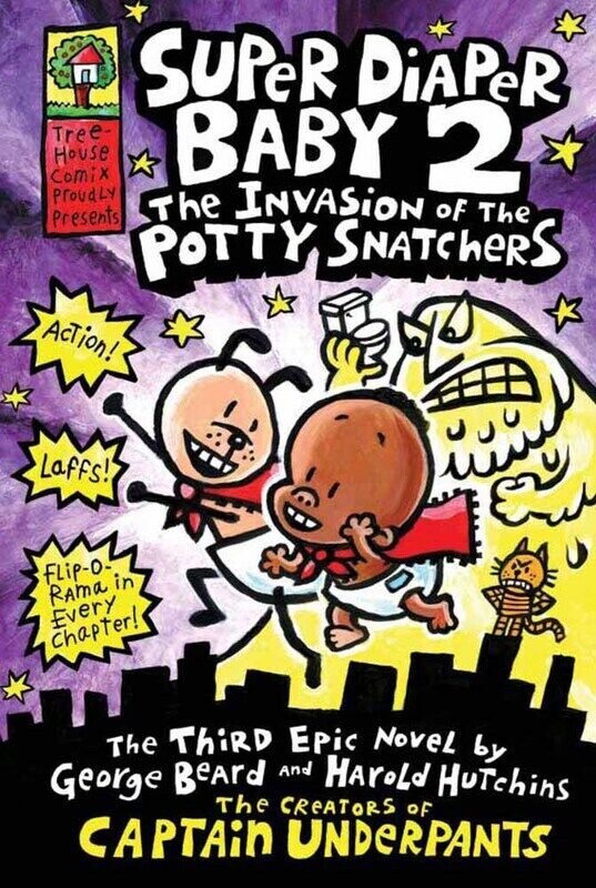 

Super Diaper Baby 2 The Invasion of the Potty Snatchers (Captain Underpants), Paperback Book, By: Dav Pilkey