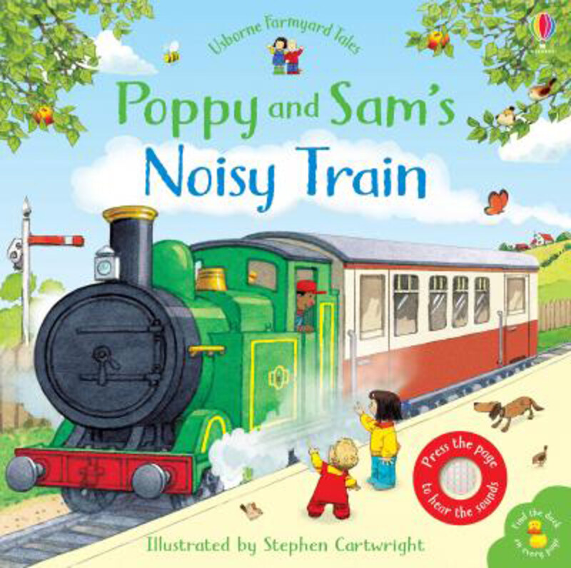 

Poppy and Sam's Noisy Train Book, Board Book Book, By: Sam Taplin