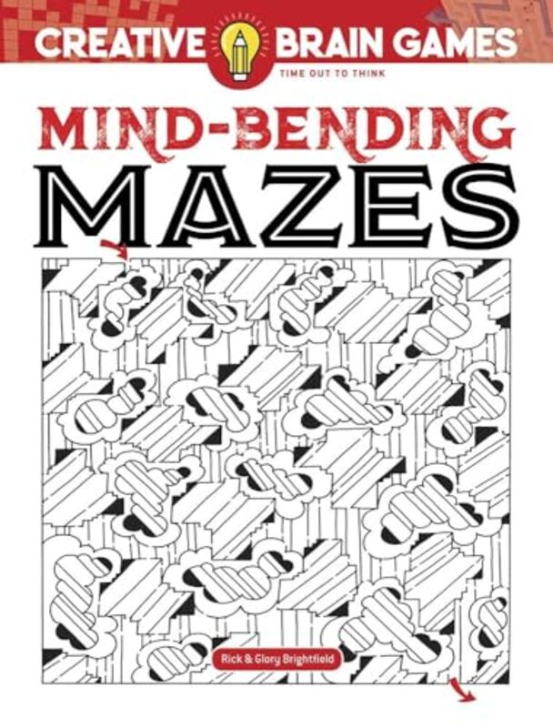 Creative Brain Games MindBending Mazes by Dr Brendan Harvard University USA Case-Paperback