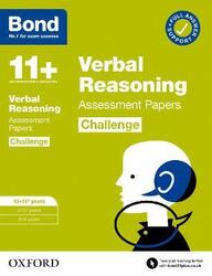 Bond 11+: Bond 11+ Verbal Reasoning Challenge Assessment Papers 10-11 years.paperback,By :Down, Frances - Bond 11+
