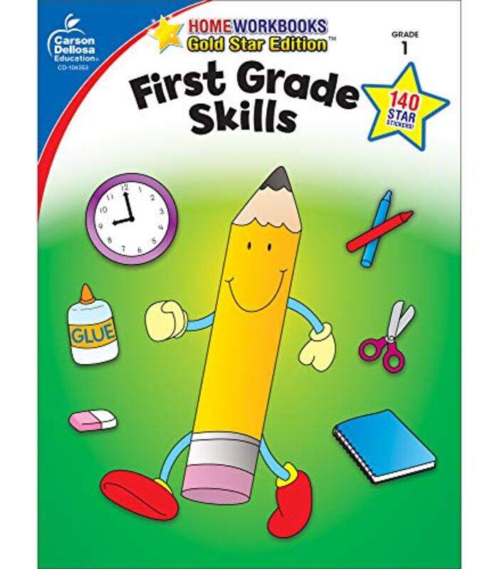 

First Grade Skills Gold Star Edition by Carson Dellosa Educa..Paperback